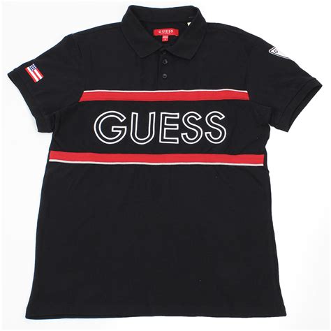 guess mens clothing|polos for men at guess.